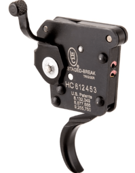 HUBER CONCEPTS - REMINGTON 700 CLONES 2-STAGE TRIGGER RIGHT HAND BLACK