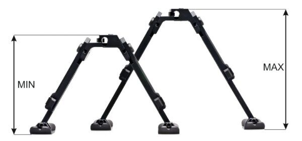 Fortmeier Bipod H171/H184/H210 (12 o'clock mounted) - Image 4