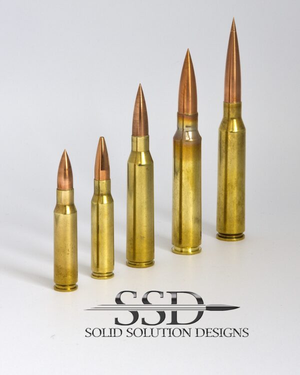 6.5 Creedmoor with SSD 115gr Blackbird solid (18 RNDS Testpack)