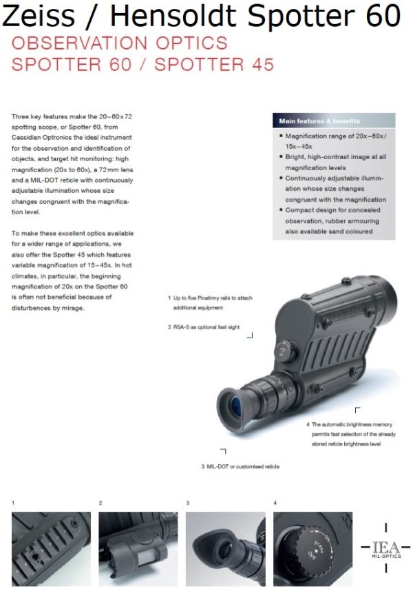 Hensoldt Spotter 45/60 - Image 16