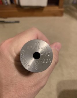 Caliber 0.243" Match Barrel SS 416R